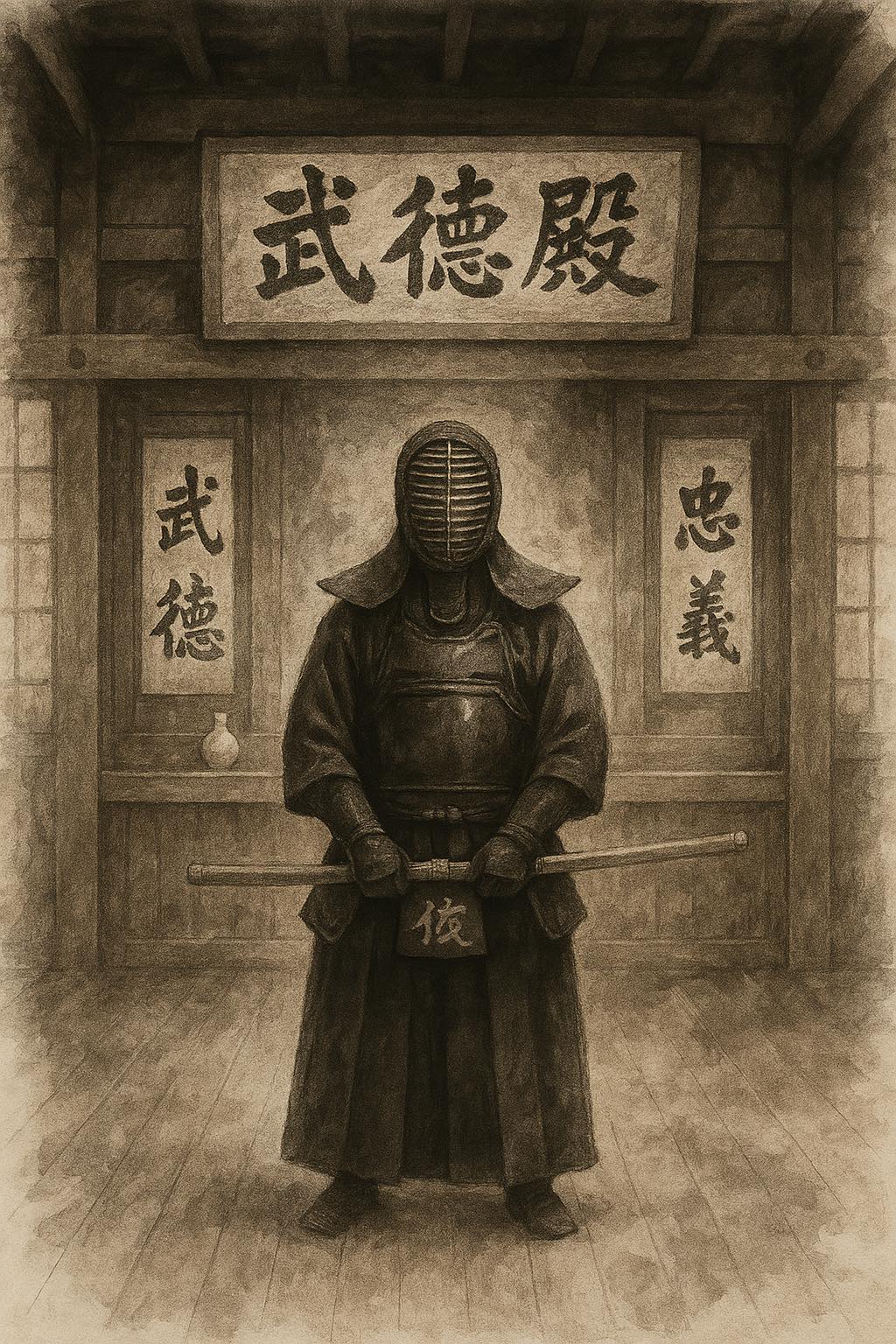 台南市武德殿場館與劍道氛圍